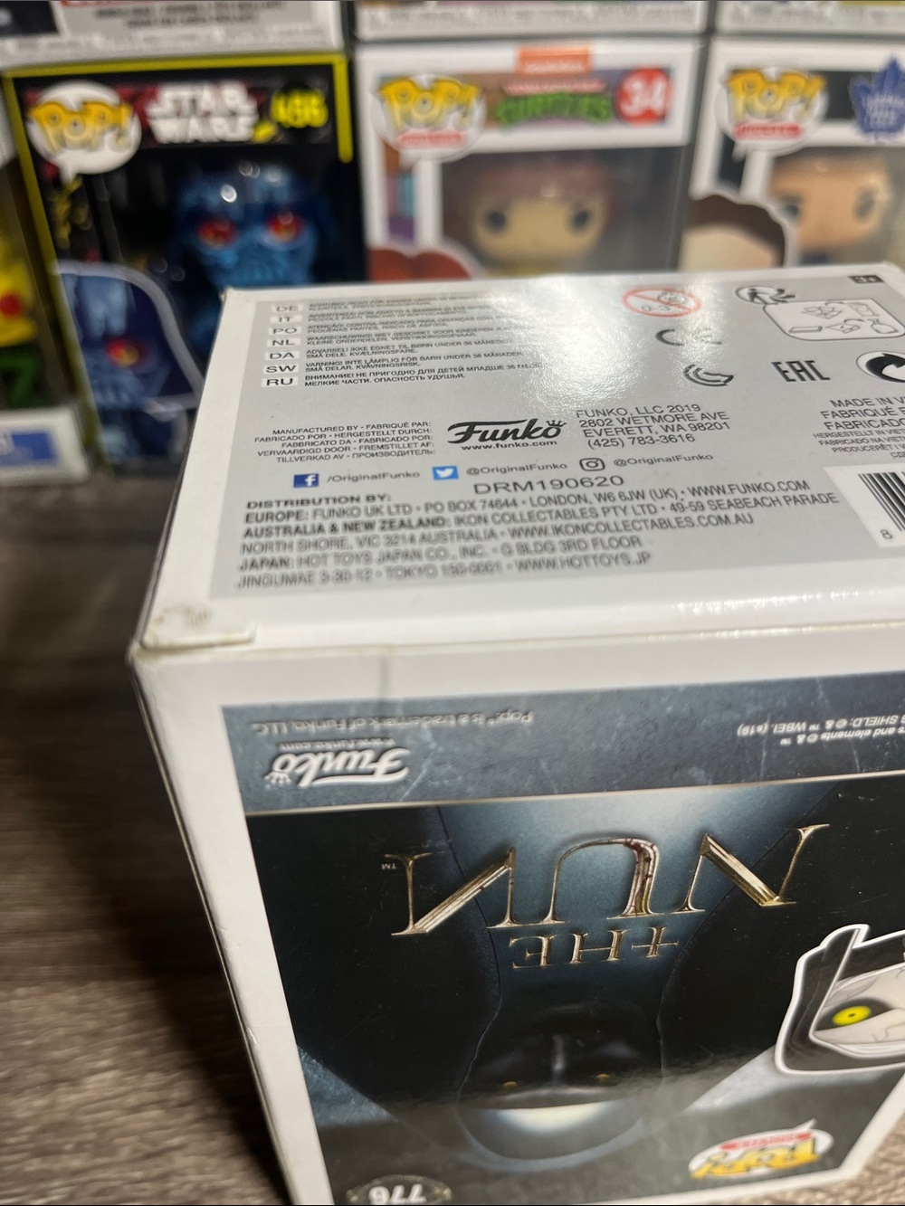 Funko Pop! The Nun (Demonic) Vinyl Figure - Black, White, Yellow - Picture 6 of 6